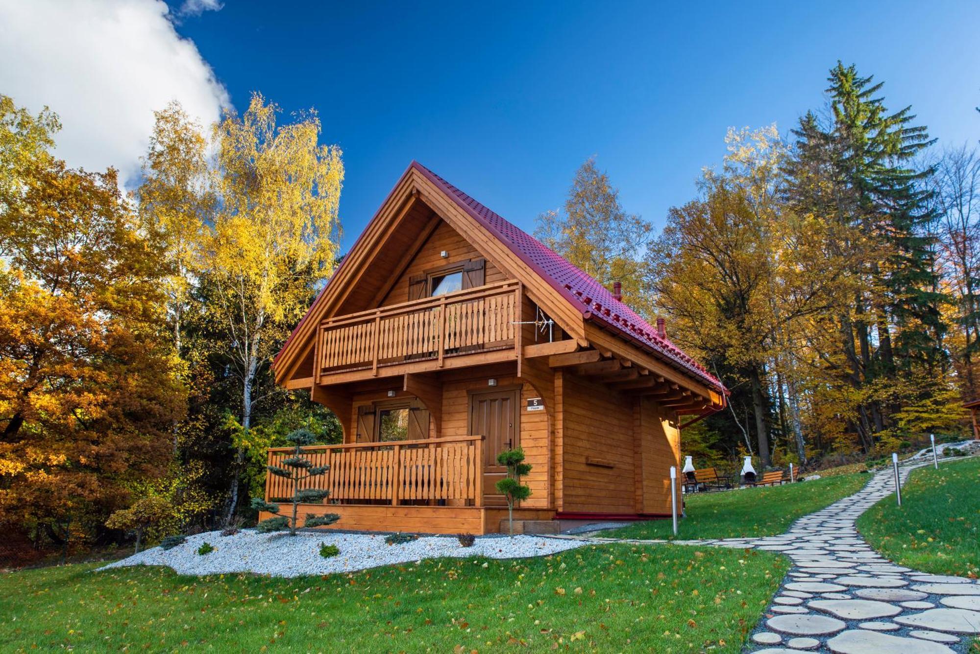 Gorskie Wytchnienie Domki Karkonosze Piechowice  Luaran gambar