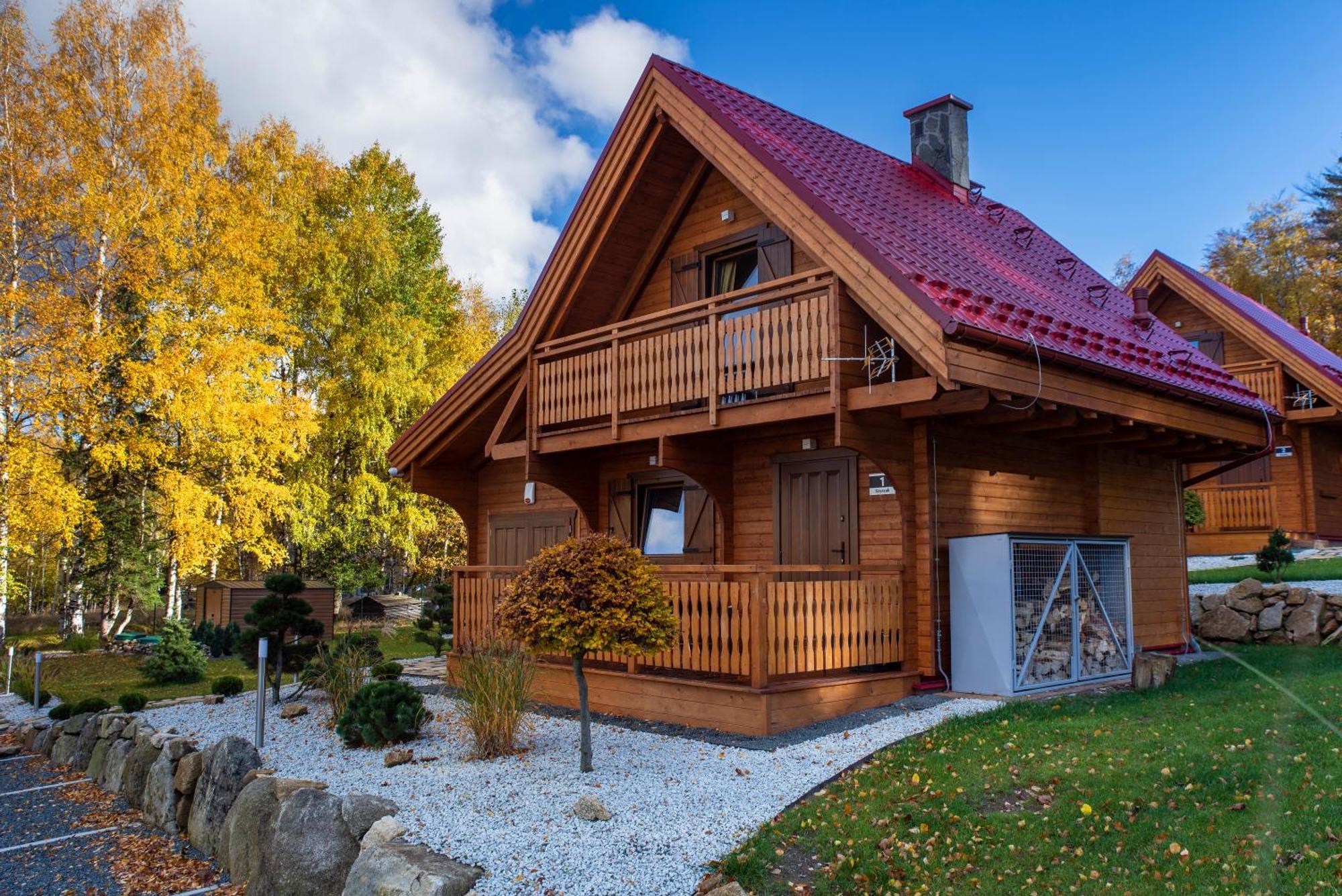 Gorskie Wytchnienie Domki Karkonosze Piechowice  Luaran gambar