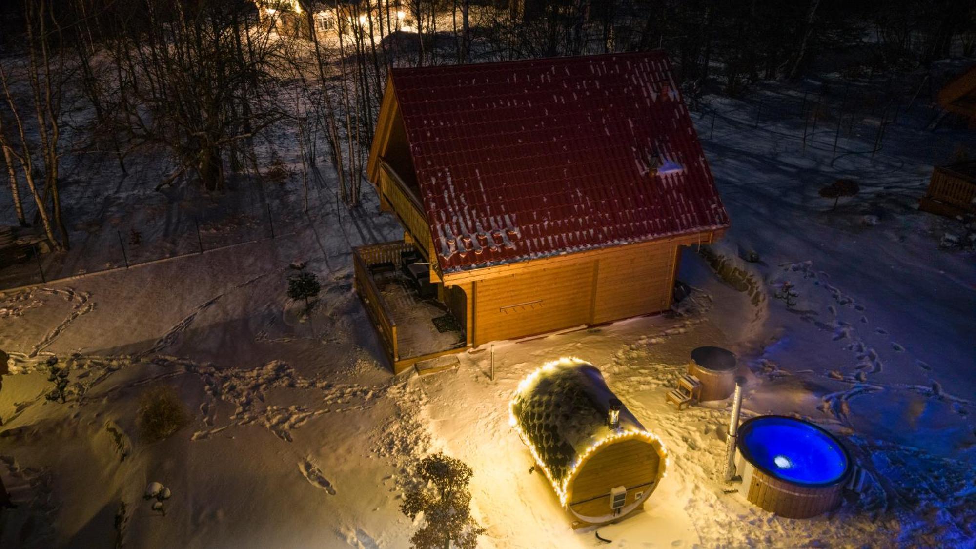 Gorskie Wytchnienie Domki Karkonosze Piechowice  Luaran gambar