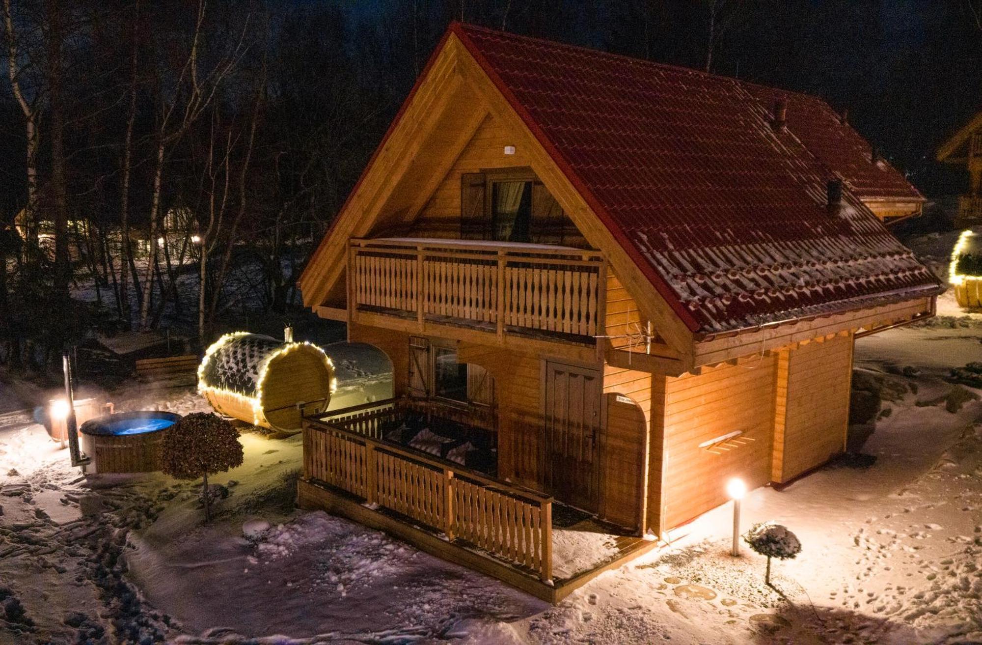 Gorskie Wytchnienie Domki Karkonosze Piechowice  Luaran gambar