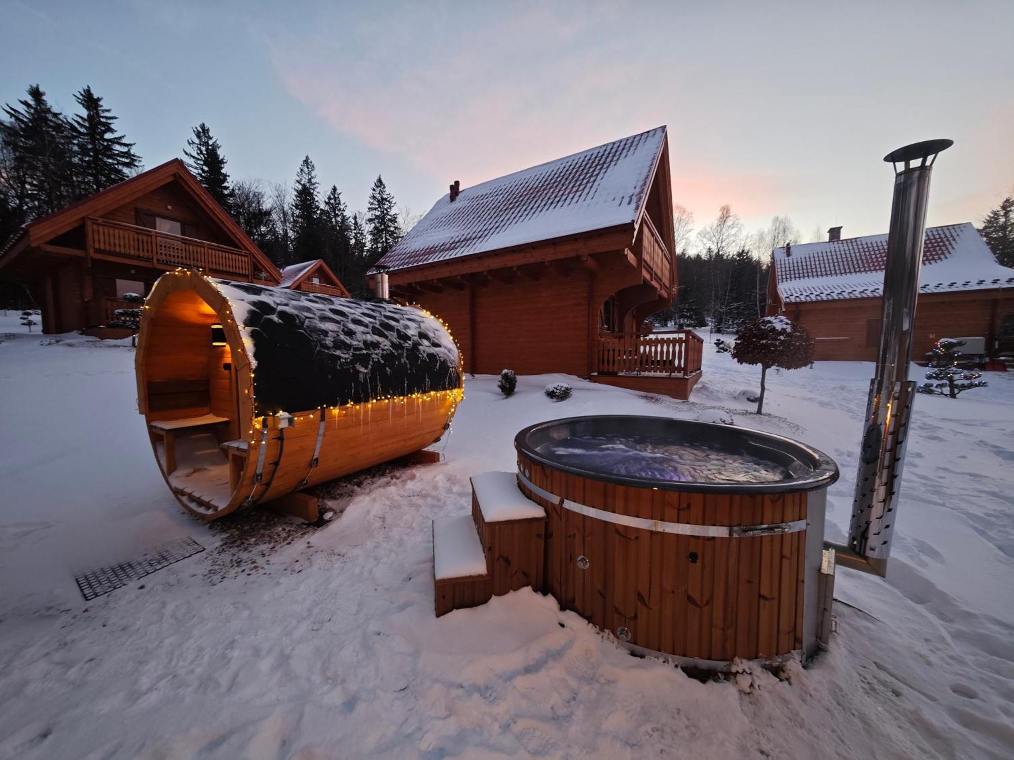 Gorskie Wytchnienie Domki Karkonosze Piechowice  Luaran gambar